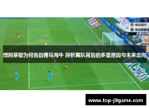 博阿基耶为何告别青岛海牛 探析离队背后的多重原因与未来走向